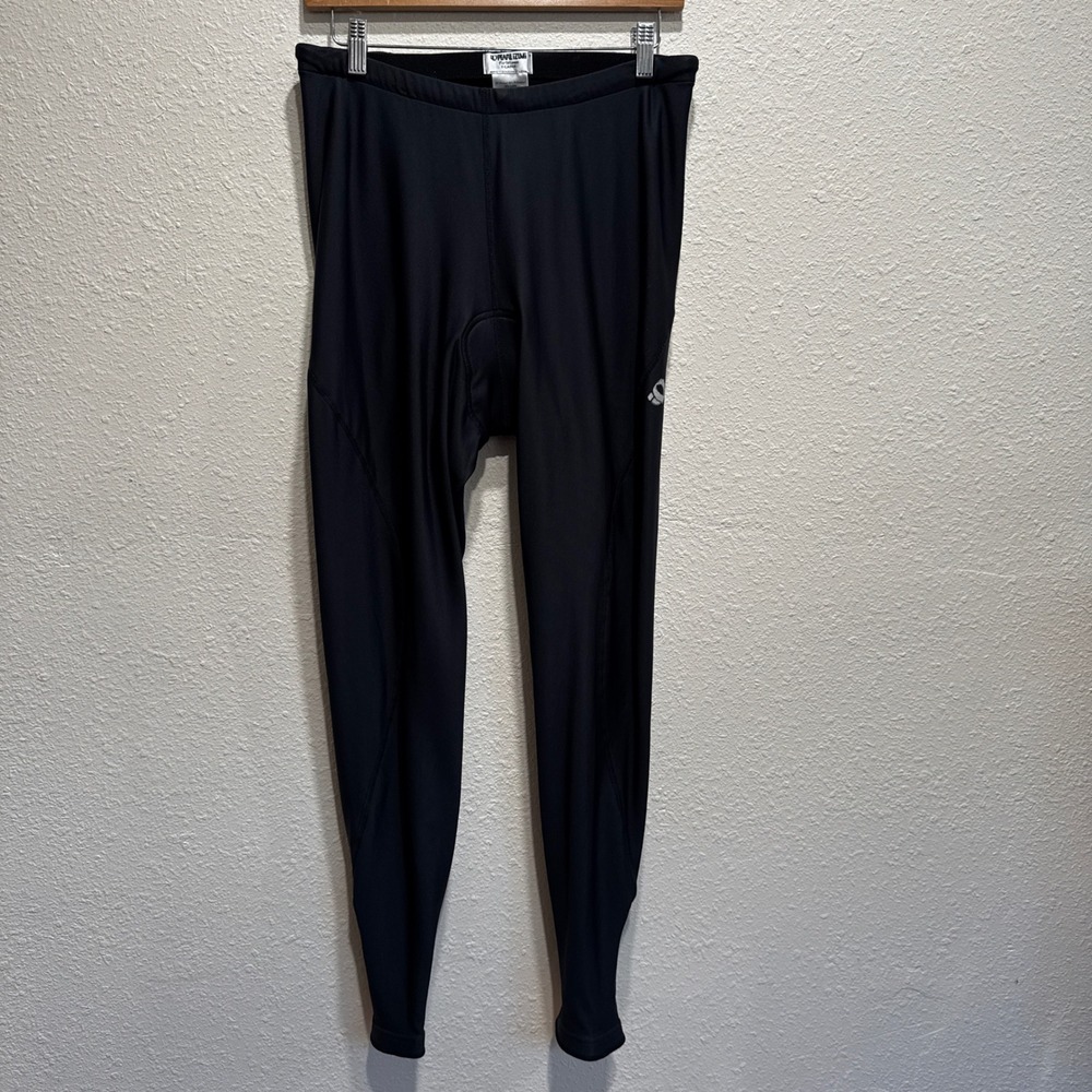 Pearl Izumi Womens Black Padded Cycling Tights Leggings Style 4310 XL USA Made